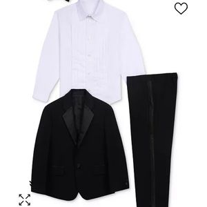 Worn once, mint condition. Dry cleaned, and ready for the next formal event.